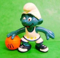 McDonald 1998 Basketballer Smurf