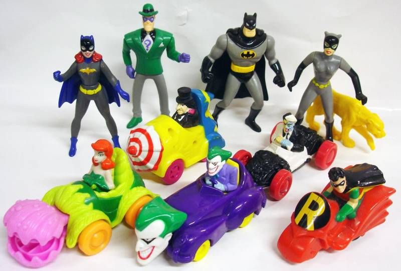 complicaciones equipaje Mathis McDonald's - Batman The Animated Series - Complete set of figures and  vehicles