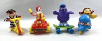 McDonald\'s Gang - McDonald\'s Premium - Set de 4 Vehicules with Figures