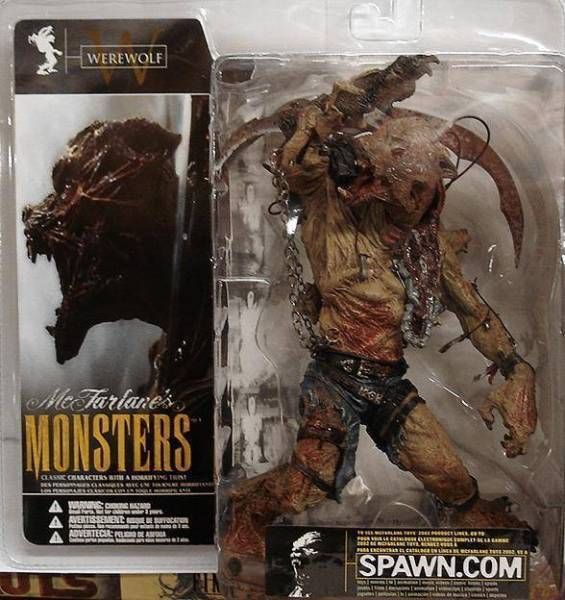 mcfarlane monsters werewolf