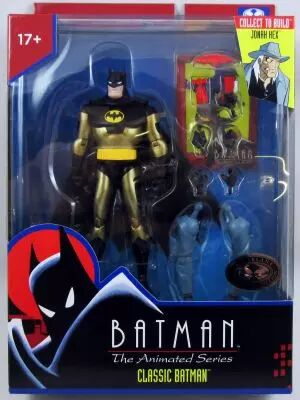 McFarlane Toys - Batman The Animated Series - Classic Batman \ black & gold\  (with Jonah Hex Collect-to-Build)