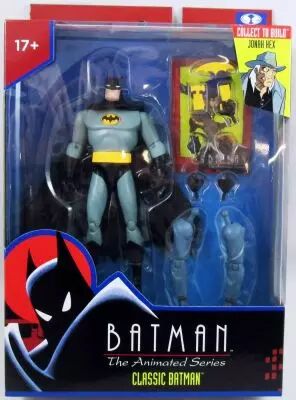 McFarlane Toys - Batman The Animated Series - Classic Batman \ grey\  (with Jonah Hex Collect-to-Build)