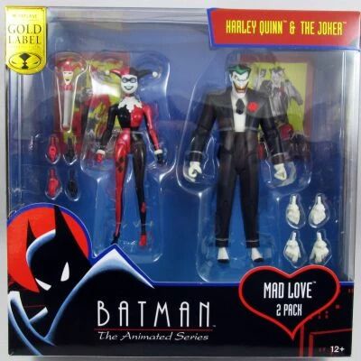 McFarlane Toys - Batman The Animated Series - Harley Quinn & The Joker \ Mad Love\ 