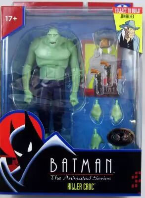 McFarlane Toys - Batman The Animated Series - Killer Croc \ green skin\  (with Jonah Hex Collect-to-Build)