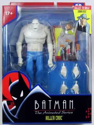 McFarlane Toys - Batman The Animated Series - Killer Croc \ grey skin\  (with Jonah Hex Collect-to-Build)
