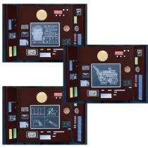 McFarlane Toys - Batman The Animated Series - The Batcave playset (avec fonctions lumineuses) & Batman