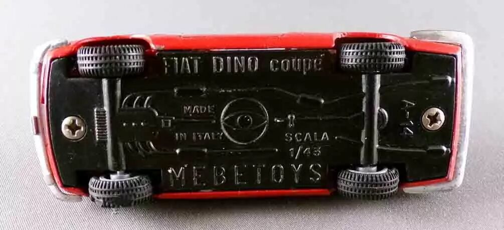 NOREV Ancien 1/43 FIAT DINO Coupé N°80 ROUGE sans boite d'origine | eBay