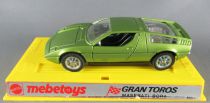 Mebetoys Mattel 8554 Gran Toros Maserati Bora Green Metalized Mint in Box 2