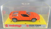 Mebetoys Mattel 8554 Gran Toros Maserati Bora Orange Neuve Boite
