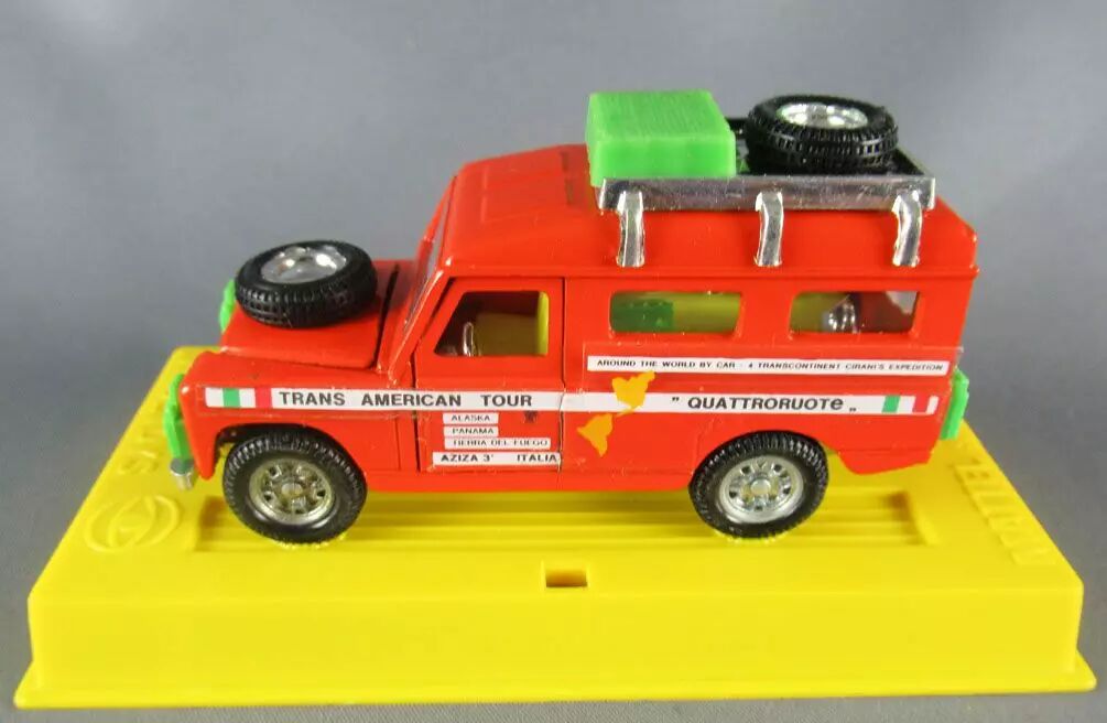Mebetoys Mattel A40 Gran Toros Land Rover Rallye Transamerican Neuve
