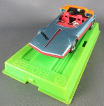 Mebetoys Mattel A44 Gran Toros Bertone Runabout Bleu Métallisé Neuve Boite 1