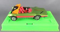 Mebetoys Mattel A44 Gran Toros Bertone Runabout Green Metalized Mint in Box