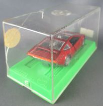 Mebetoys Mattel A45 Gran Toros Alfa Romeo Iguana Italdesign Burgundy Metalized Mint in Box
