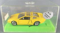 Mebetoys Mattel A45 Gran Toros Alfa Romeo Iguana Italdesign Jaune Neuve Boite