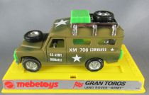 Mebetoys Mattel A67 Gran Toros Land Rover Militaire US Army Neuve Boite 3
