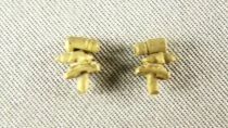 Mecanic Trains Div 62 Ho Brass Pair of Chaplets for P.O. & Etat Steam Locomotive Mint New