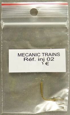 Mecanic Trains Inj 02 Ho Brass Right Side Injector for Steam Locomotive Mint New