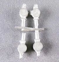 Mecanic Trains or AMF-87 Ho 4 x White Metal Acetylene Lantern with Sealed Back for Steam Locomotive Mint New