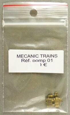 Mecanic Trains Pomp 01 Ho Super D�taillage Compresseur Bi-Compund Unifi� Sncf Laiton Neuve