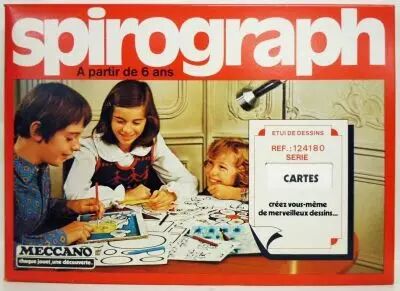 Meccano - Spirograph Drawing Case - Cards