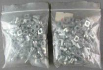 Meccano Ref 8037 F - Assembly Game - 2 Bags of 50 Bolts & Nuts MIP