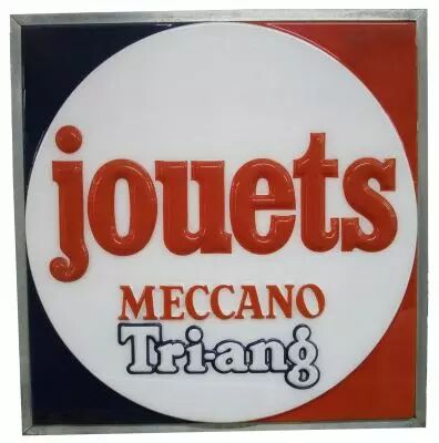 Meccano Tri-ang - Enseigne lumineuse de magasin de jouets Ann�es 1970