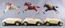 Meccano Tri-ang - Jump Jockey JJ 230 - Circuit Electrique Tiercé Saut Obstacle Scalextric Complet Boite