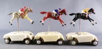 Meccano Tri-ang - Jump Jockey JJ 300 - Circuit Electrique Tiercé Saut Obstacle Scalextric Complet Boite