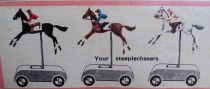 Meccano Tri-ang - Jump Jockey JJ 300 - Circuit Electrique Tiercé Saut Obstacle Scalextric Complet Boite