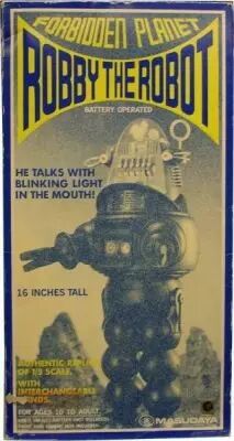 Medicom Forbidden planet Light and sound Robby