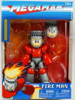 Mega Man - Jada Toys - Fire Man - 5\  action-figure