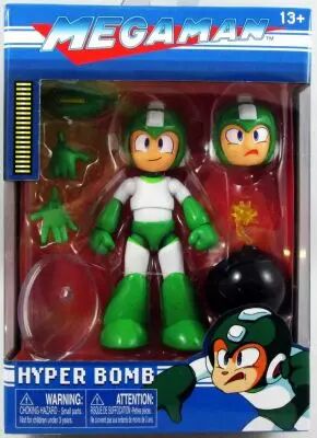 Mega Man - Jada Toys - Hyper Bomb Mega Man - Figurine articul�e 11cm