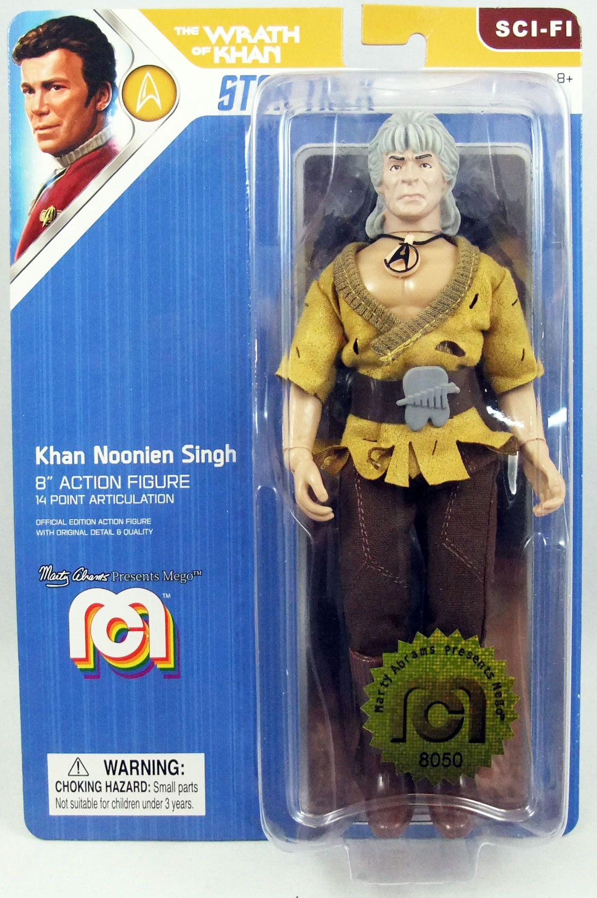 Mego - Star Trek II The Wrath of Khan - Khan Noonien Singh