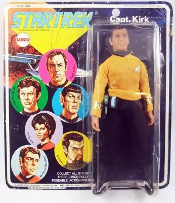 Mego - Star Trek The Original Series - Capt. Kirk (neuf sous blister)