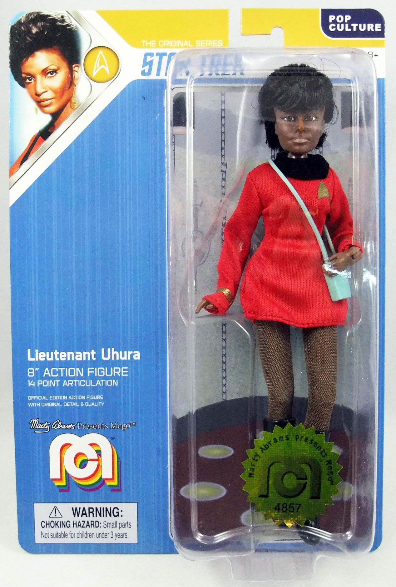 Mego Star Trek TOS The Original Series LIEUTENANT UHURA 8" Action Figure