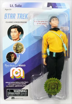 Star Trek The Original Series - Mego - Lieutenant Sulu