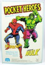 Mego Pocket Super-Heroes - Spider-Man (mint on card Pin Pin Toys)