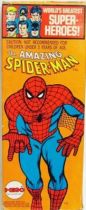 Mego World\\\'s Greatest Super-Heroes - Spider-Man (loose with box)