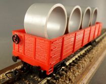 Mehano Ho Usa Red Gondola Wagon with Bogies Railfreight Stv B 730560 