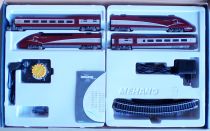 Mehano T106 Ho Sncf Coffret Tgv Thalys 4 Eléments Rails Transfo Quasi Neuf