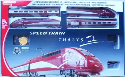 Mehano T106 Ho Sncf Tgv Thalys 4 Elements Train Set Tracks Transfo NMIB