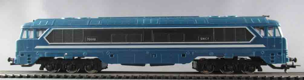 Mehano T151 19017 Ho Sncf Loco Diesel CC 70000 Eclairage Réversible Proche  Neuf