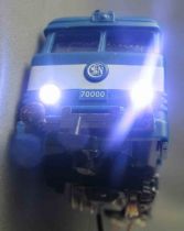 Mehano T151 19017  Ho Sncf Loco Diesel CC 70000 Eclairage Réversible Proche Neuf sans Boite