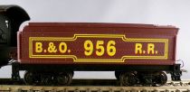 Mehano T262/29468 Ho Usa Baltimore & Ohio Steam Loco 2-6-0 Camelback #956 Black & Brown Near Mint in Box