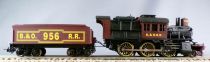 Mehano T262/29468 Ho Usa Baltimore & Ohio Steam Loco 2-6-0 Camelback #956 Black & Brown Near Mint in Box