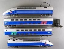 Mehano T681 Ho Sncf Tgv Duplex Train set N&deg; 235 4 Elements