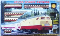 Mehano T726 Ho Db Coffret TEE Trans Europe Express Loco Diesel 4 Voitures Rails Transfo Etat Neuf