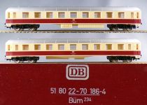 Mehano T726 Ho Db Coffret TEE Trans Europe Express Loco Diesel 4 Voitures Rails Transfo Etat Neuf