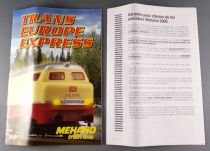 Mehano T726 Ho Db Coffret TEE Trans Europe Express Loco Diesel 4 Voitures Rails Transfo Etat Neuf