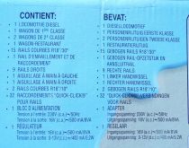 Mehano T726 Ho Db Coffret TEE Trans Europe Express Loco Diesel 4 Voitures Rails Transfo Etat Neuf